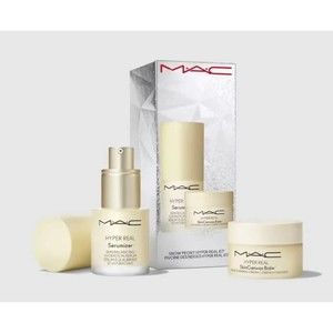 MAC Hyper Real Serumizer Skin and SkinCanvas Balm .5 oz each ❄️Snow Peony Set❄️